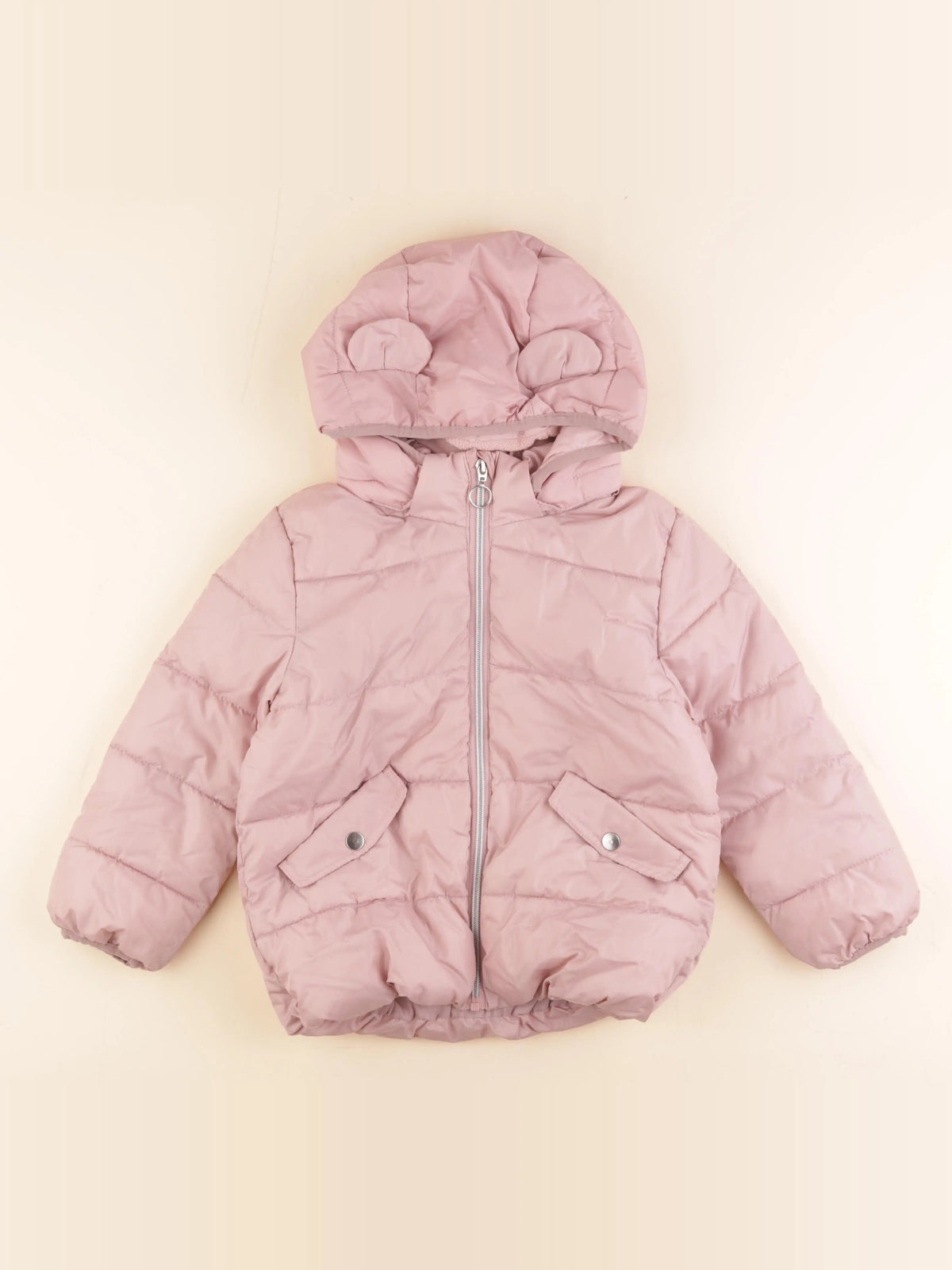 H&M - doudoune rose - 5/6 ans