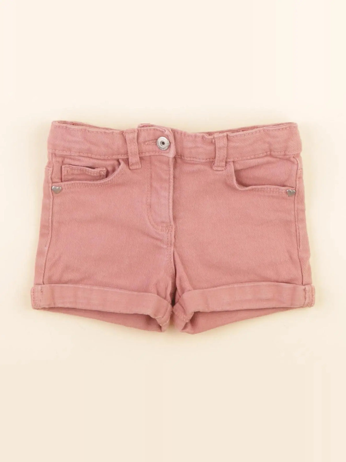 Vertbaudet - short rose - 2 ans
