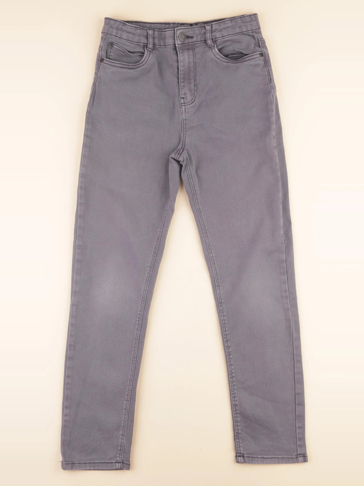 Vertbaudet - jean gris - 12 ans