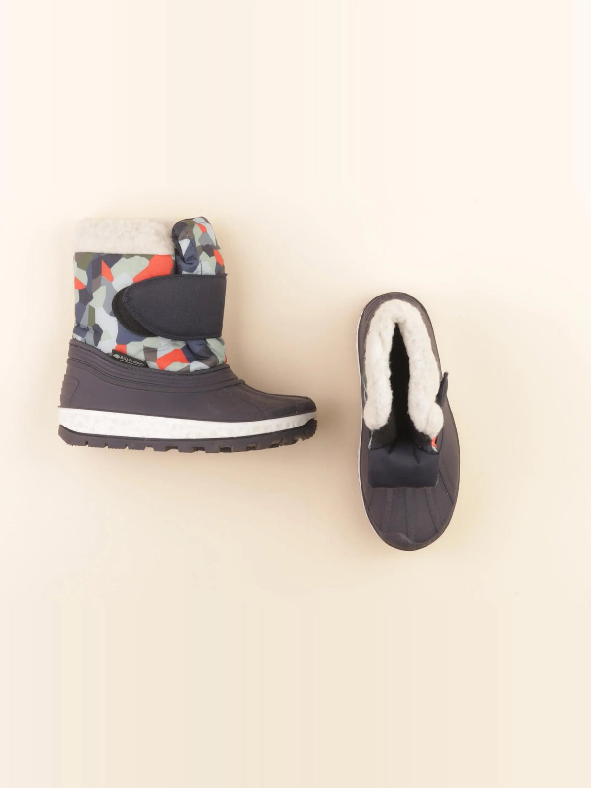 Vertbaudet - bottes de ski bleu - pointure 32/33