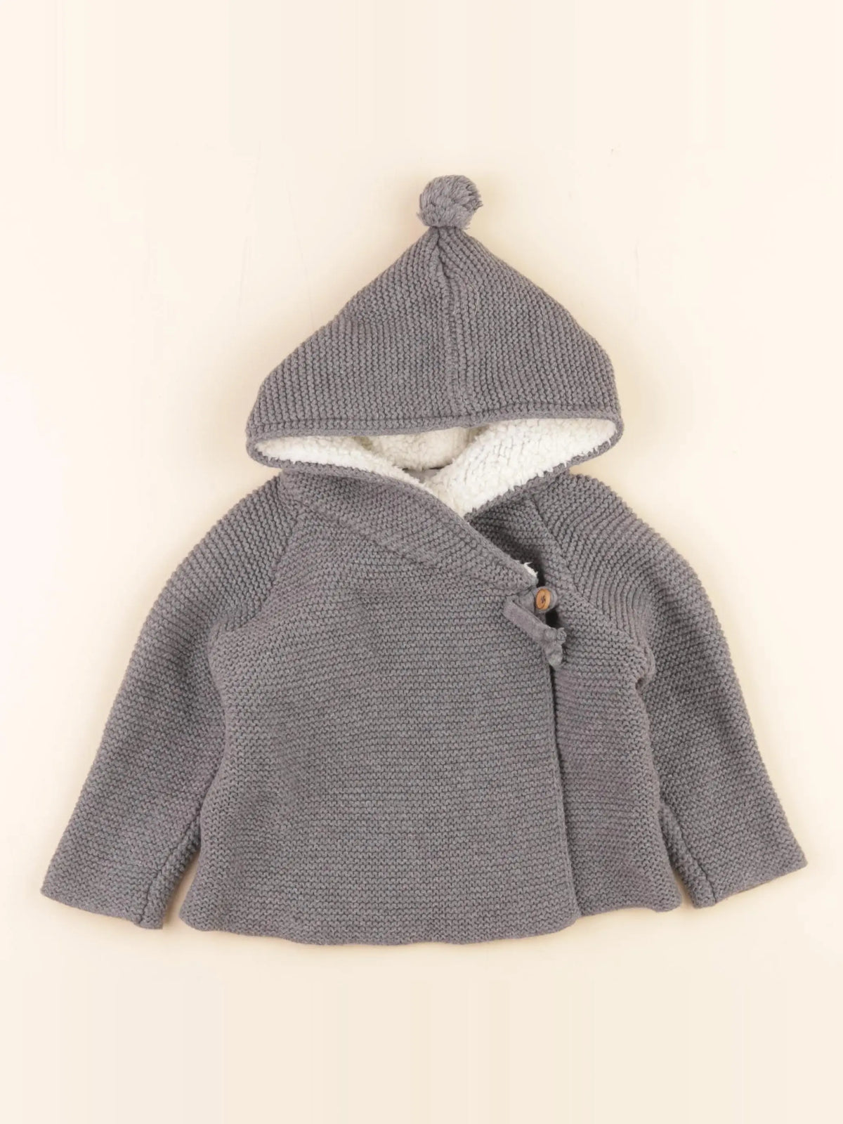 Zara - veste gris - 9/12 mois