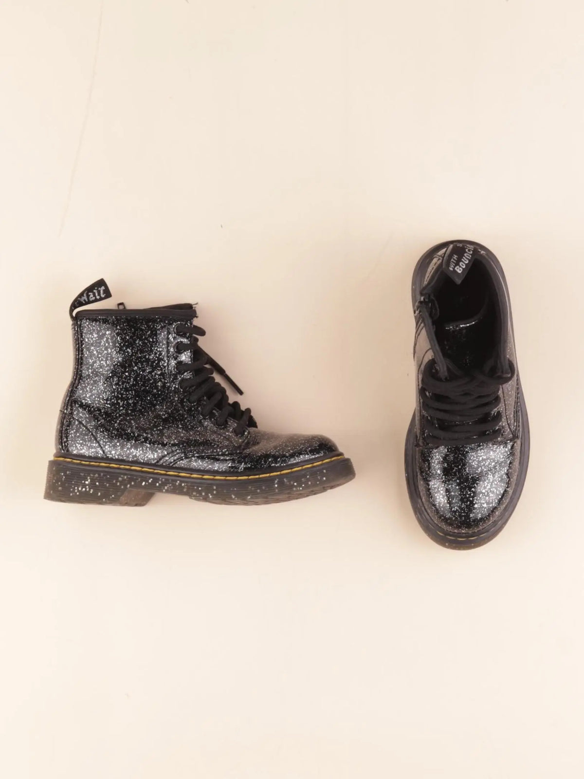 Dr. Martens - boots noir, argent - pointure 30