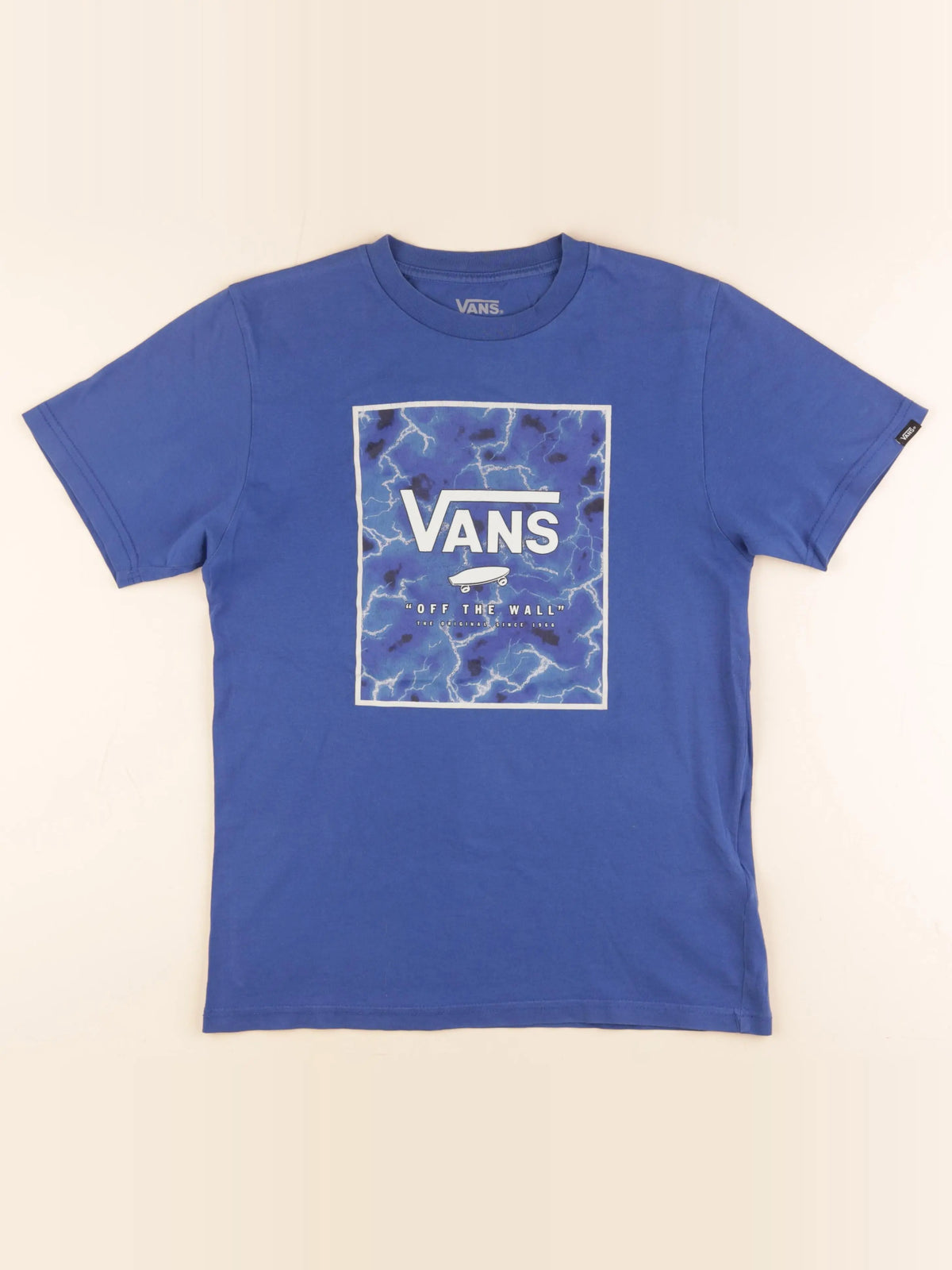 Vans - tee-shirt bleu - 12/14 ans