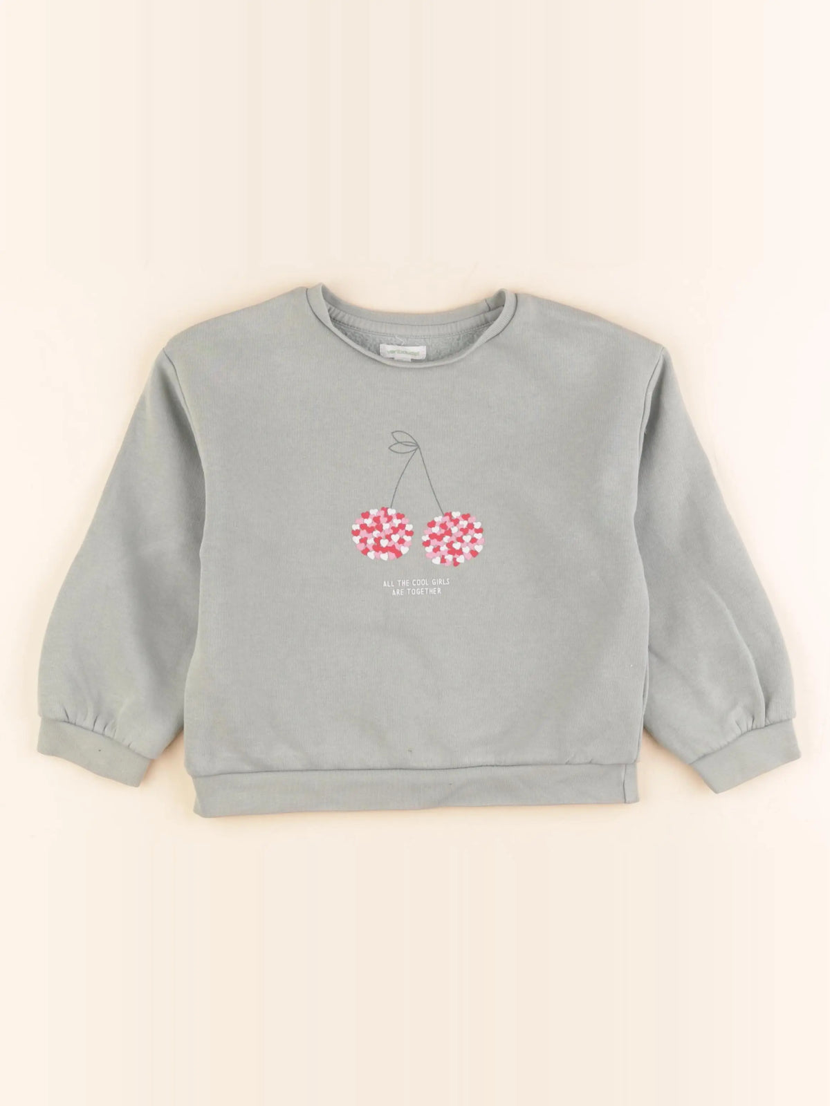 Vertbaudet - sweat vert - 5 ans