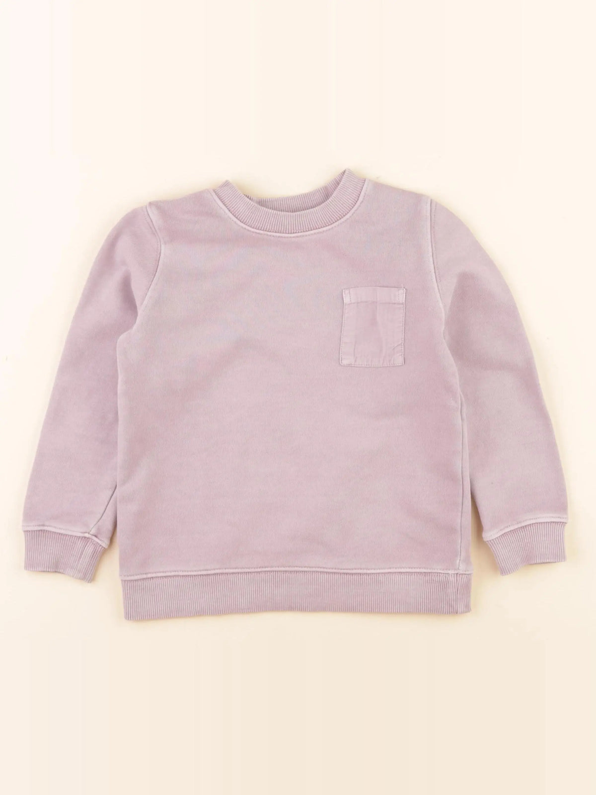 Monoprix - sweat violet - 3 ans