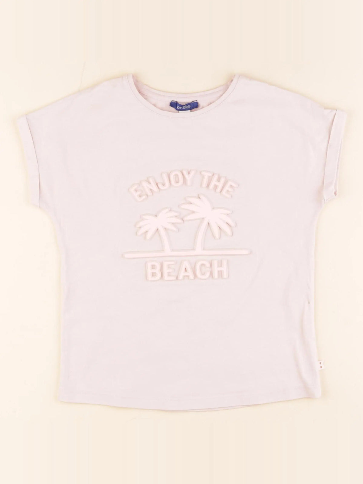 Okaidi - tee-shirt rose - 8 ans