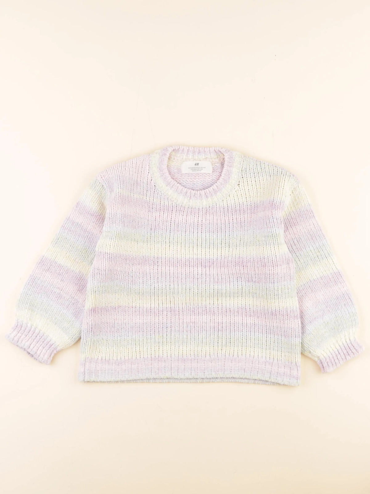 H&M - pull multicolore - 4/6 ans