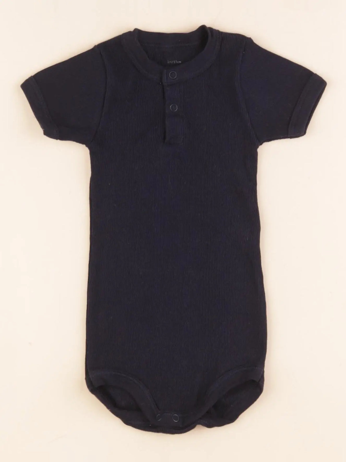 Petit Bateau - body bleu - 6 mois