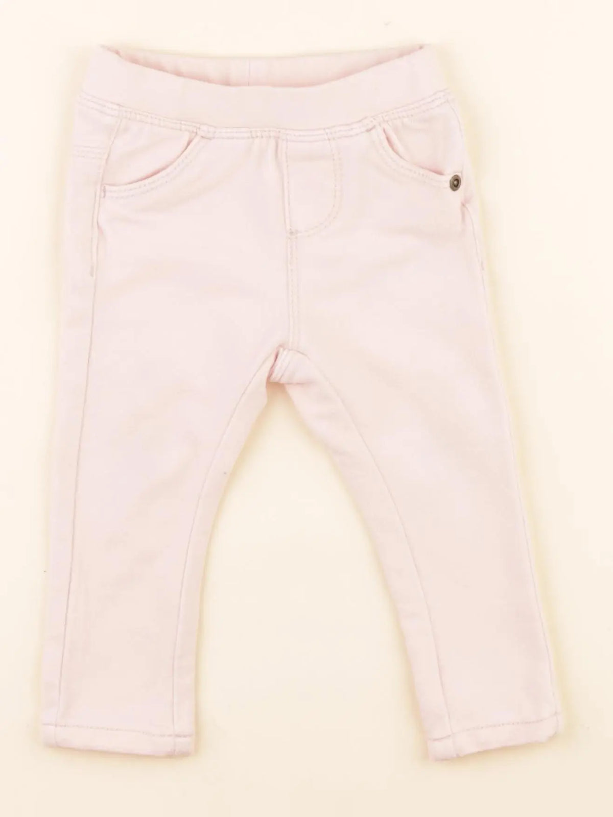 Vertbaudet - legging rose - 9 mois