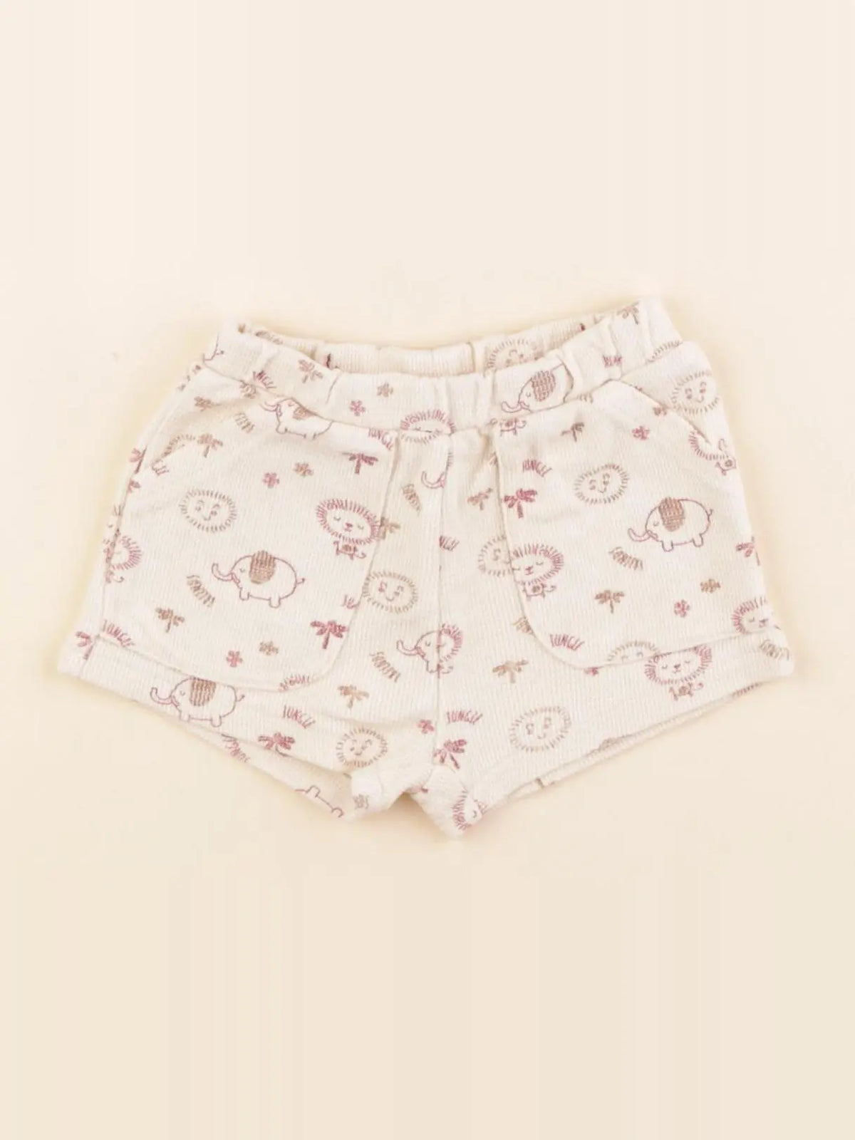 Vertbaudet - short beige - 1 mois