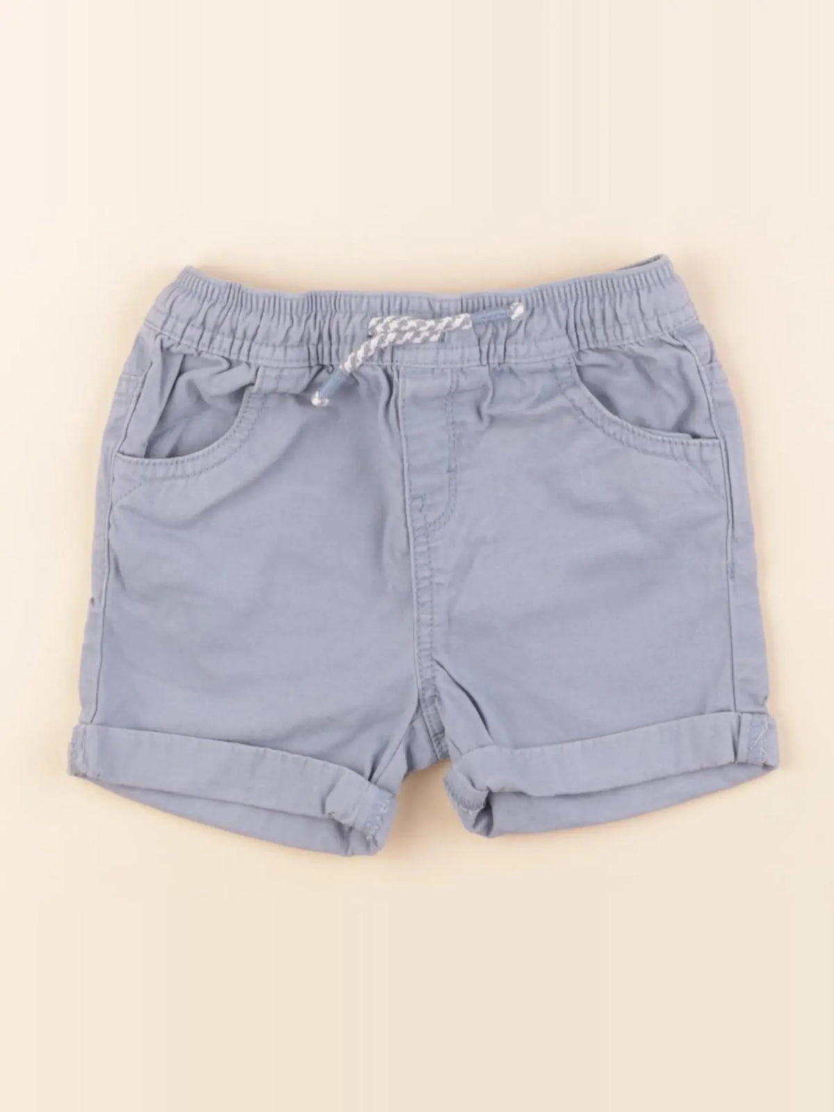 Vertbaudet - short bleu - 24 mois