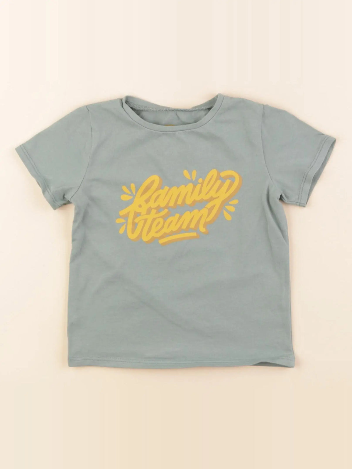 Vertbaudet - tee-shirt vert - 12 mois