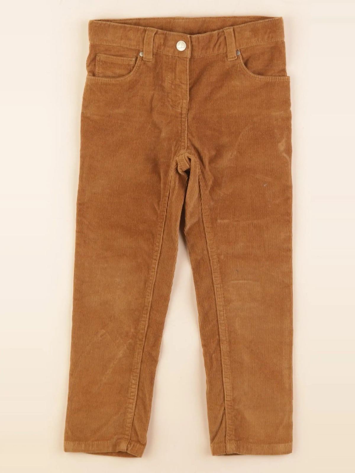 Petit Bateau - pantalon marron - 4 ans