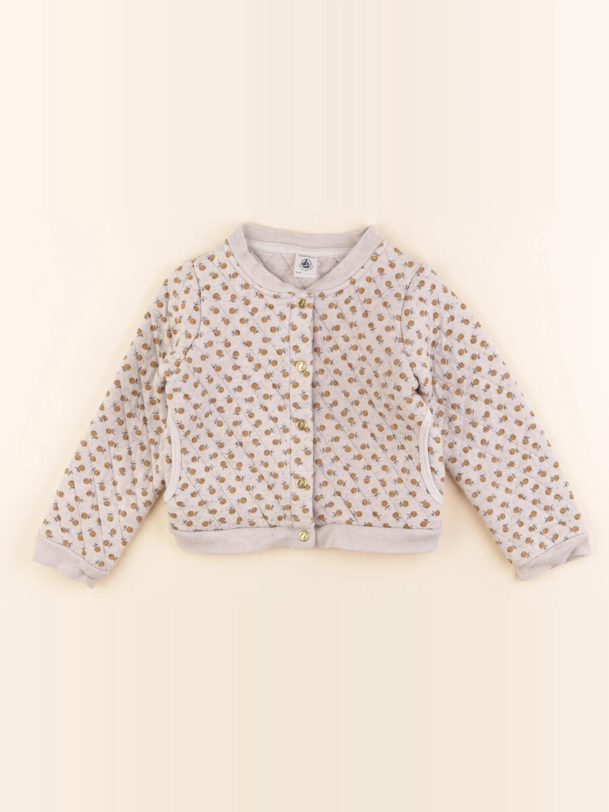 Petit Bateau - gilet gris - 5 ans