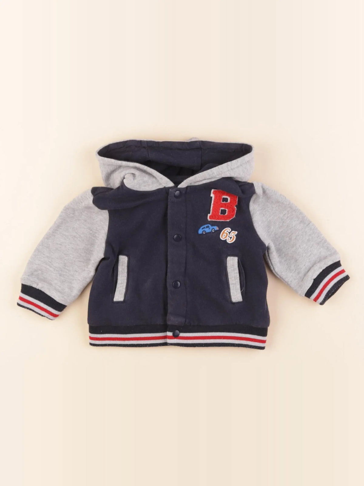 Boutchou - sweat multicolore - 6 mois