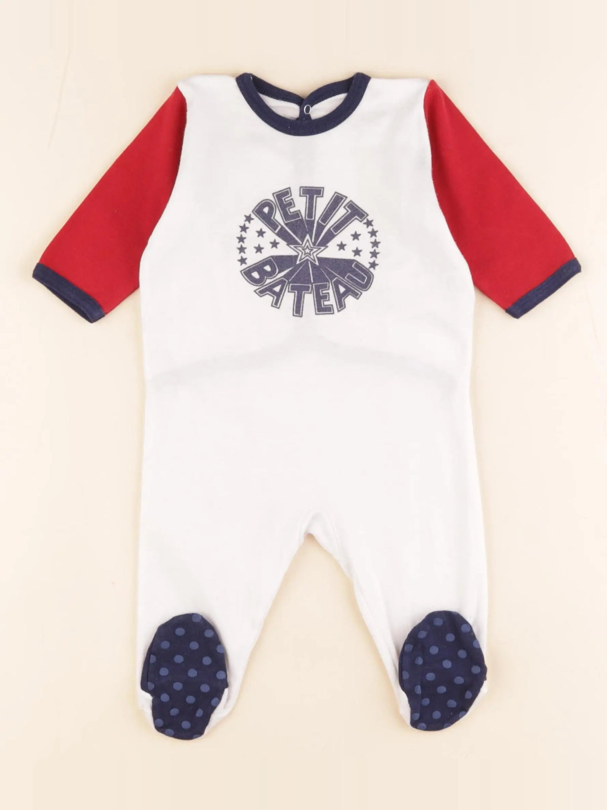 Petit Bateau - pyjama coton multicolore - 3 mois