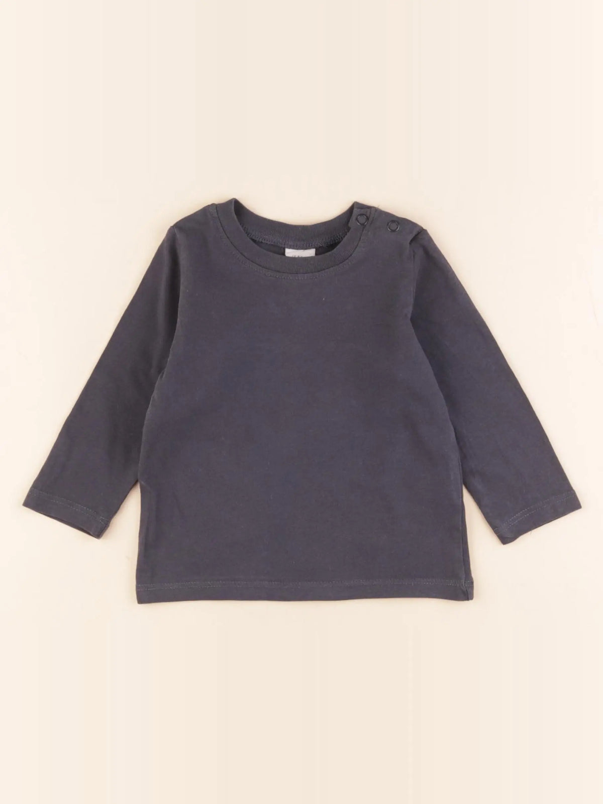 H&M - tee-shirt bleu - 4/6 mois