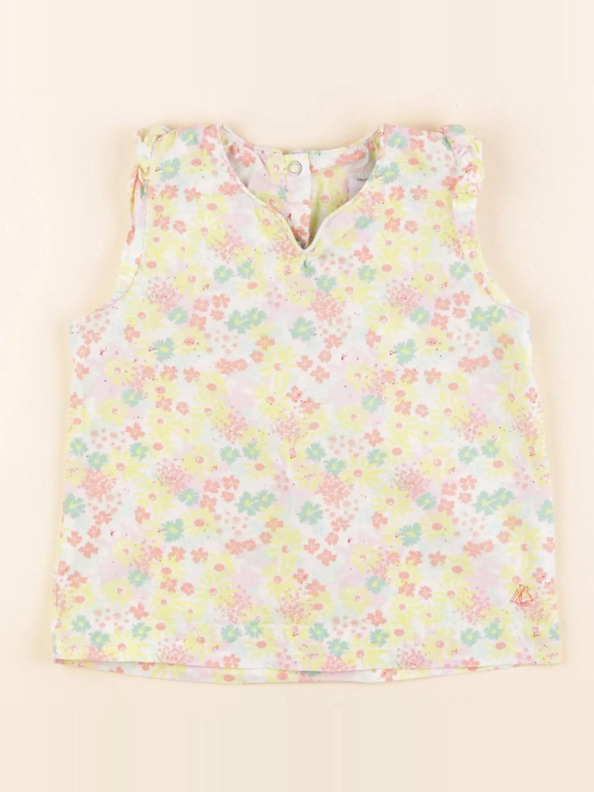 Petit Bateau - blouse multicolore - 3 ans