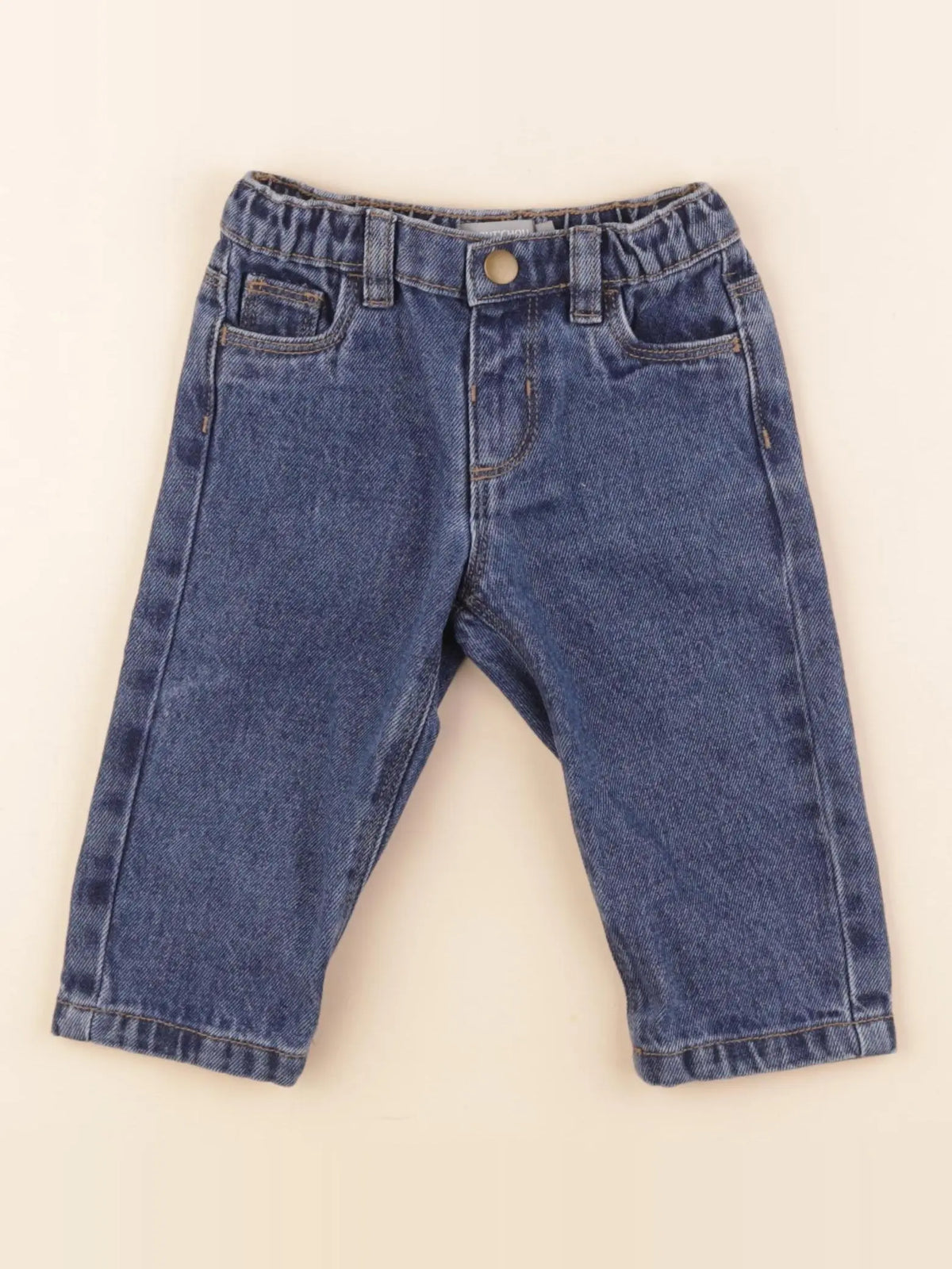 Boutchou - jean bleu - 9 mois