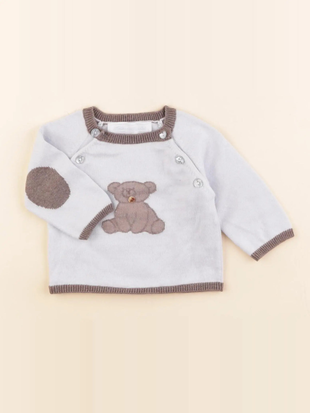Tartine & Chocolat - pull bleu - 3 mois