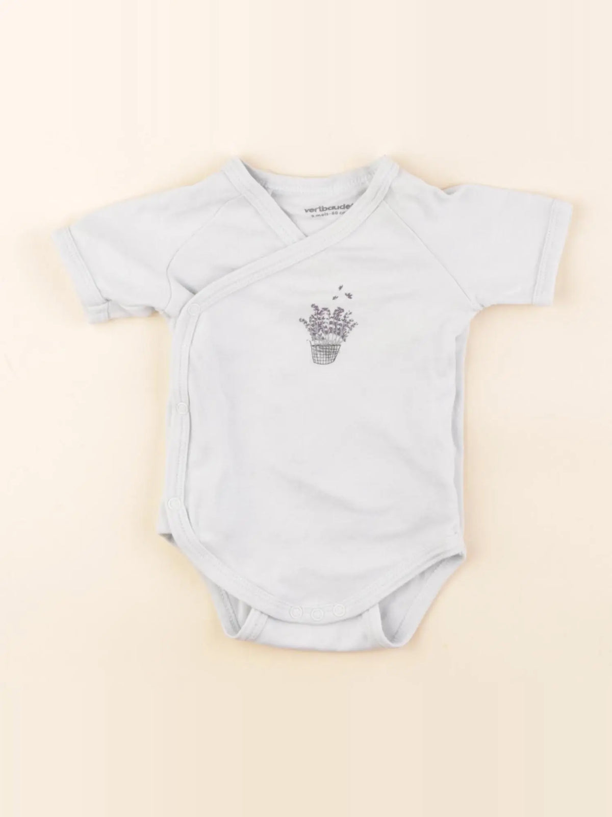 Vertbaudet - body bleu - 3 mois
