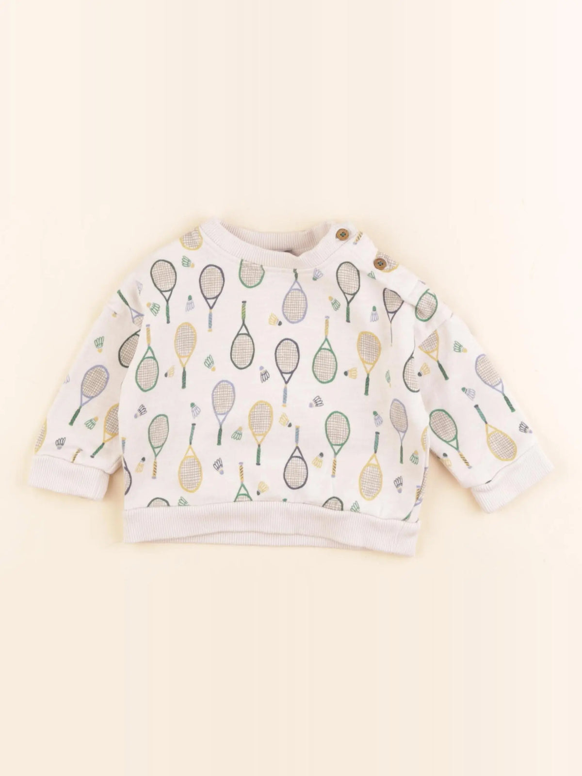 Boutchou - sweat beige - 6 mois