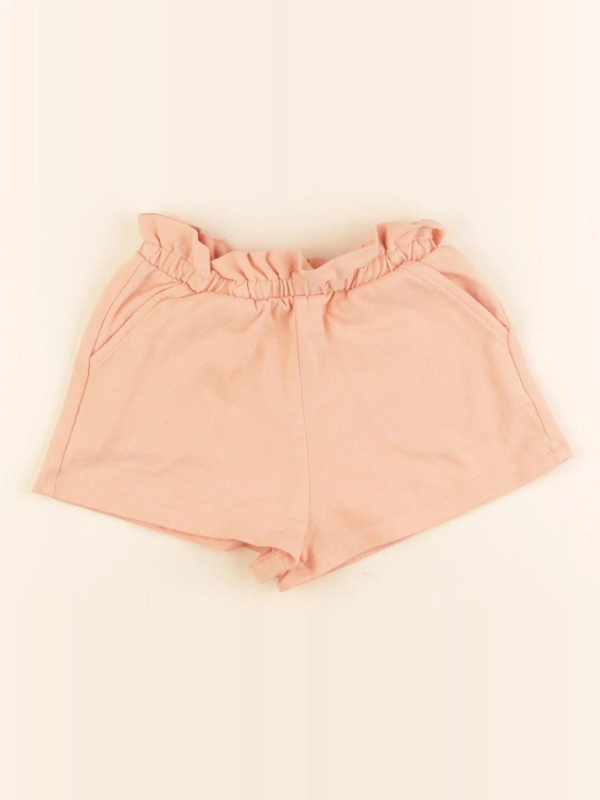 Vertbaudet - short orange - 6 ans