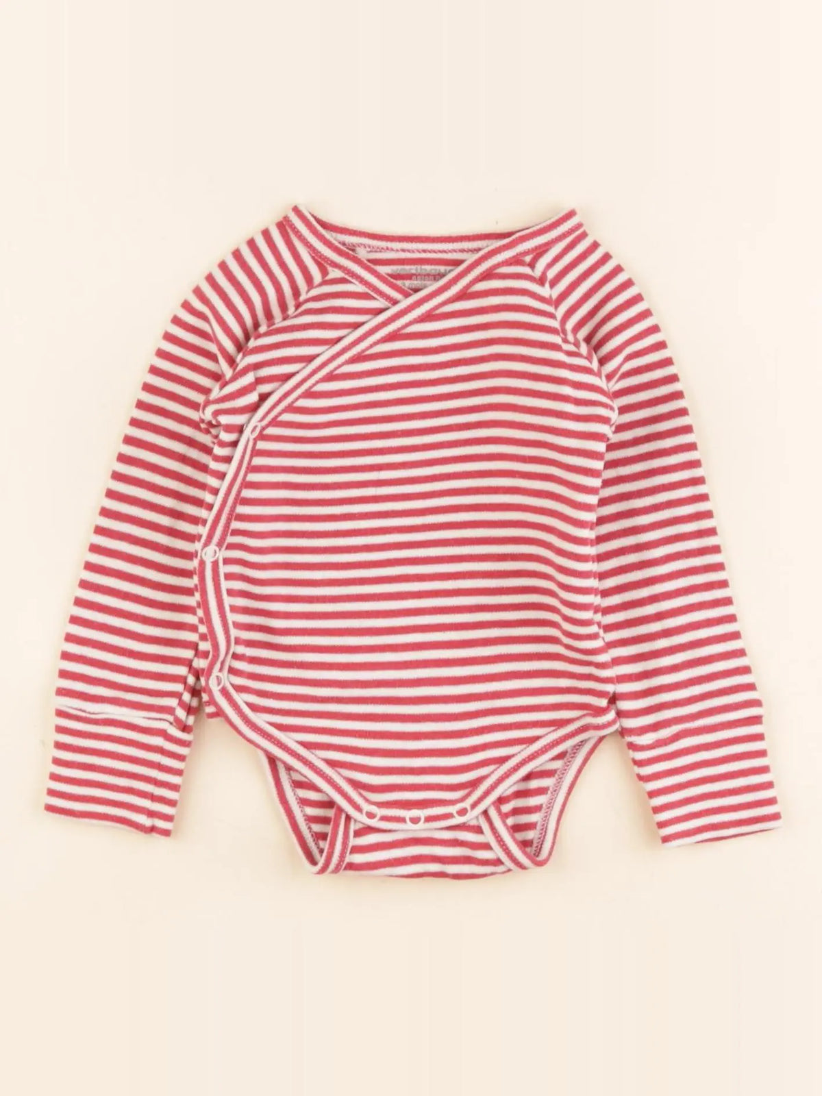 Vertbaudet - body beige - 3 mois