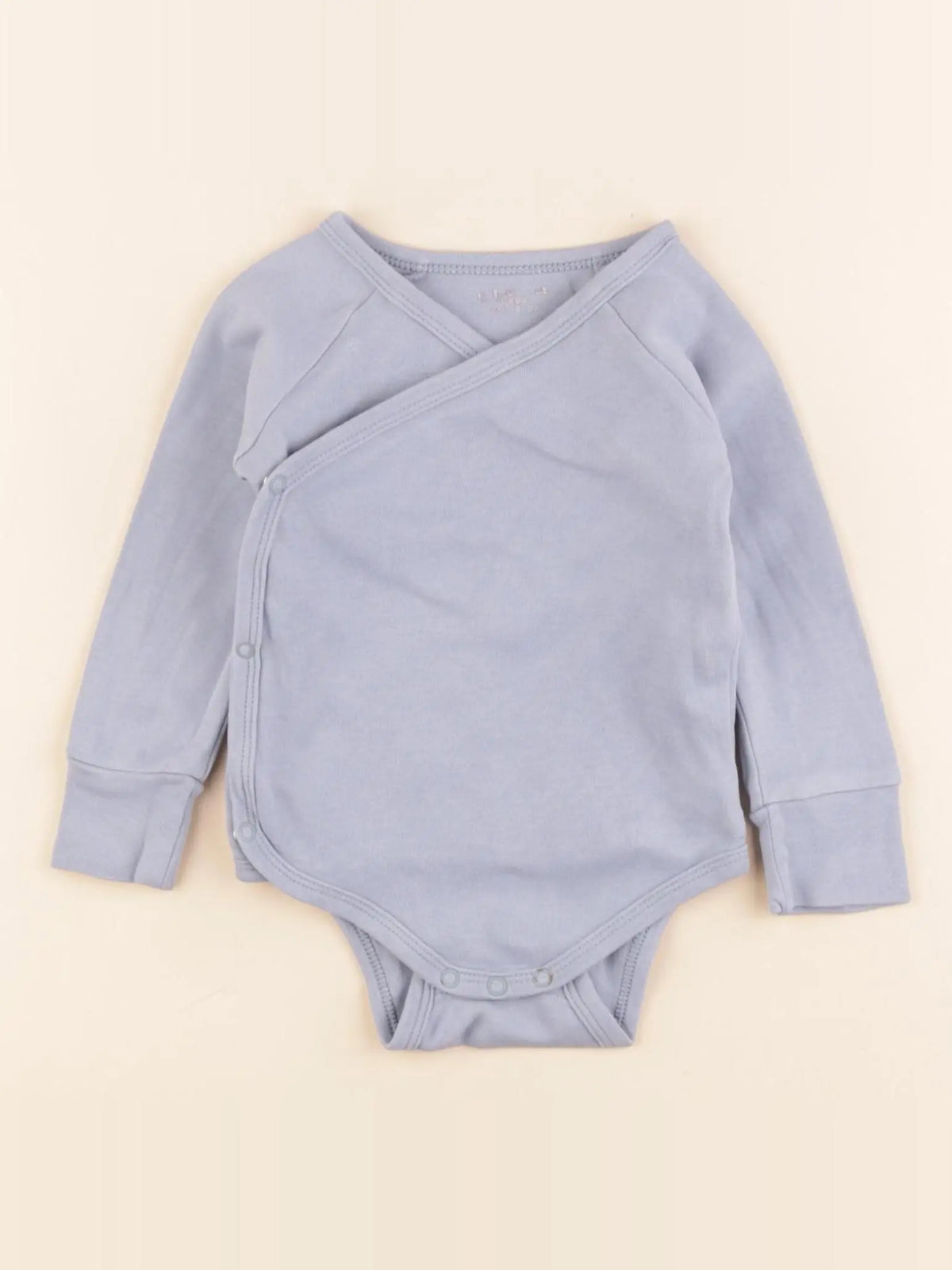 Vertbaudet - body bleu - 6 mois