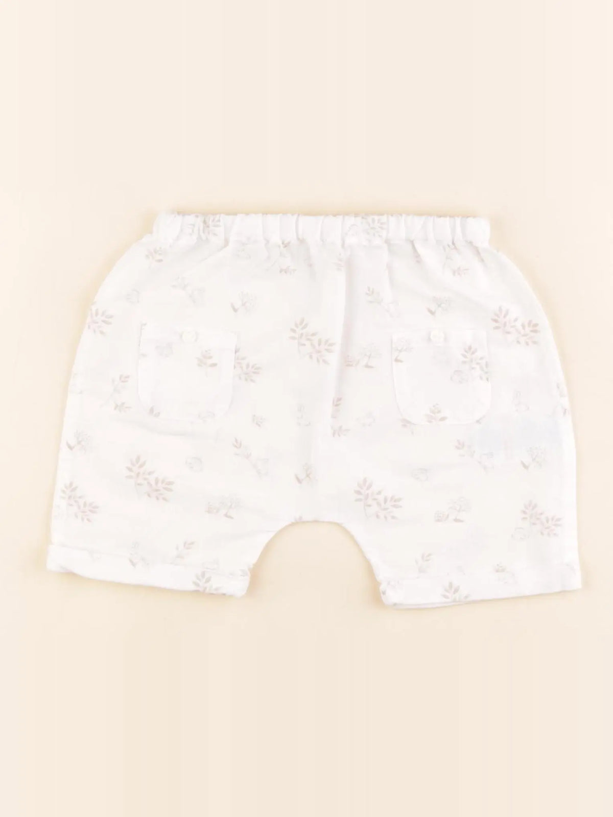 Tartine & Chocolat - short blanc, beige - 18 mois