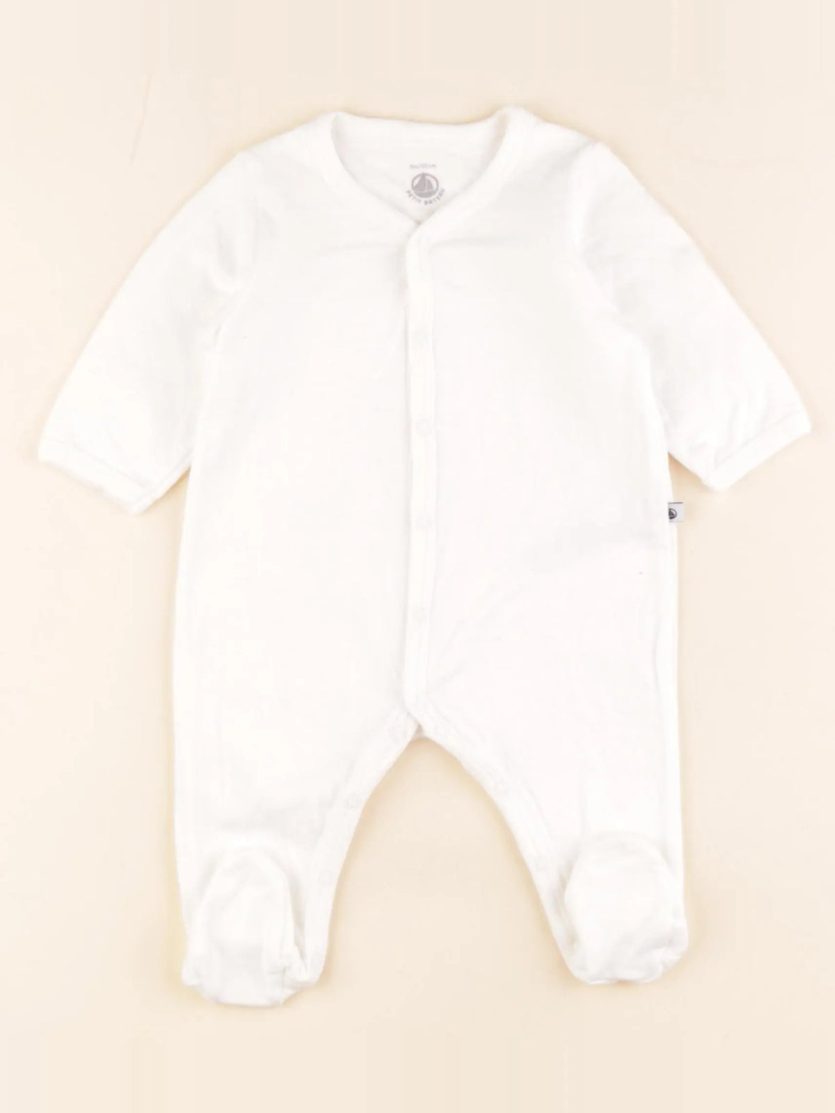 La Redoute - pyjama coton beige - 3 mois
