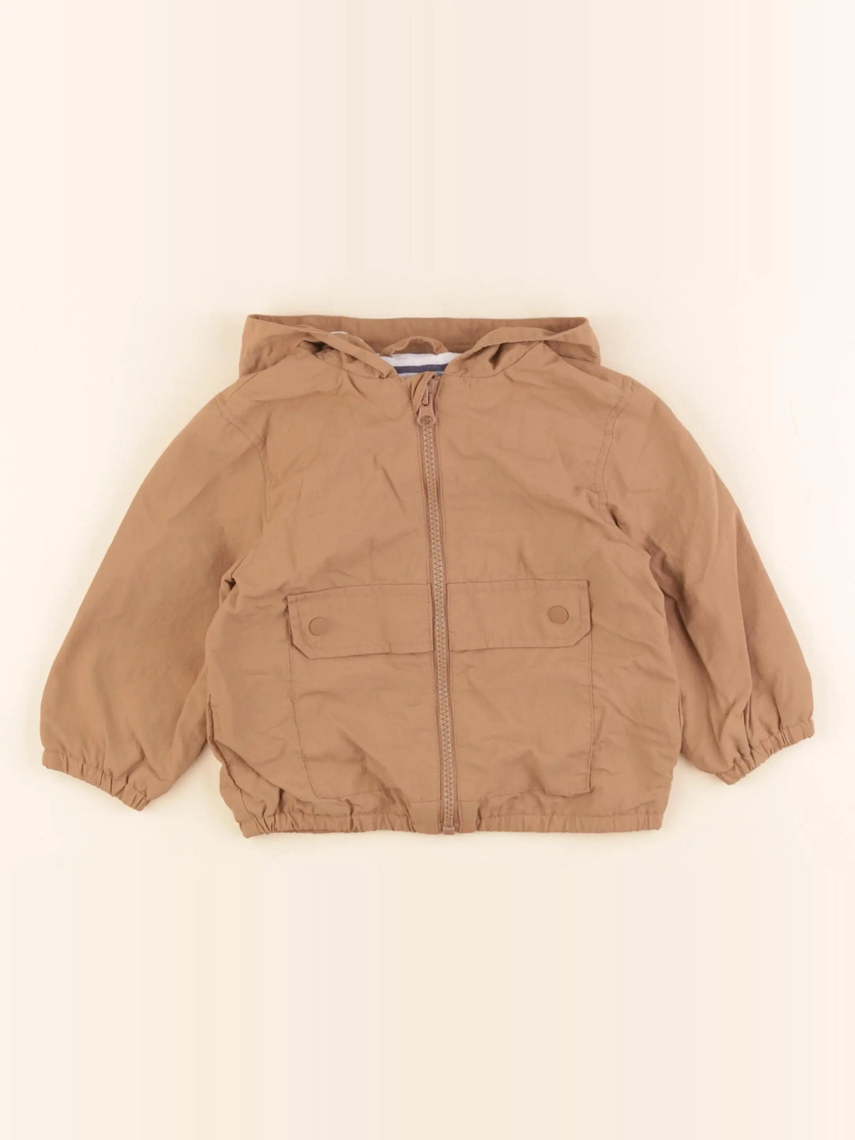 Vertbaudet - coupe-vent marron - 18 mois