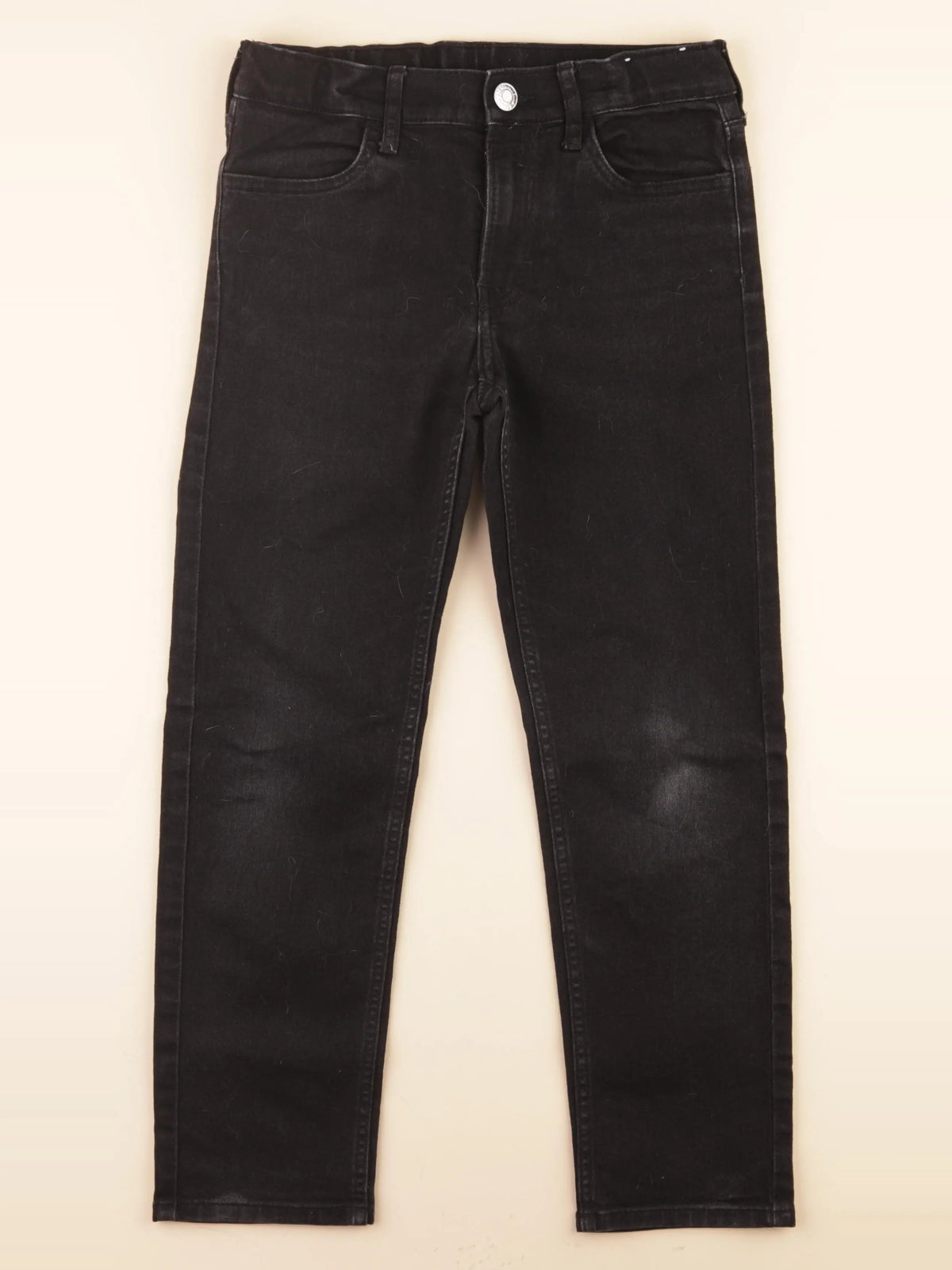H&M - jean noir - 9/10 ans