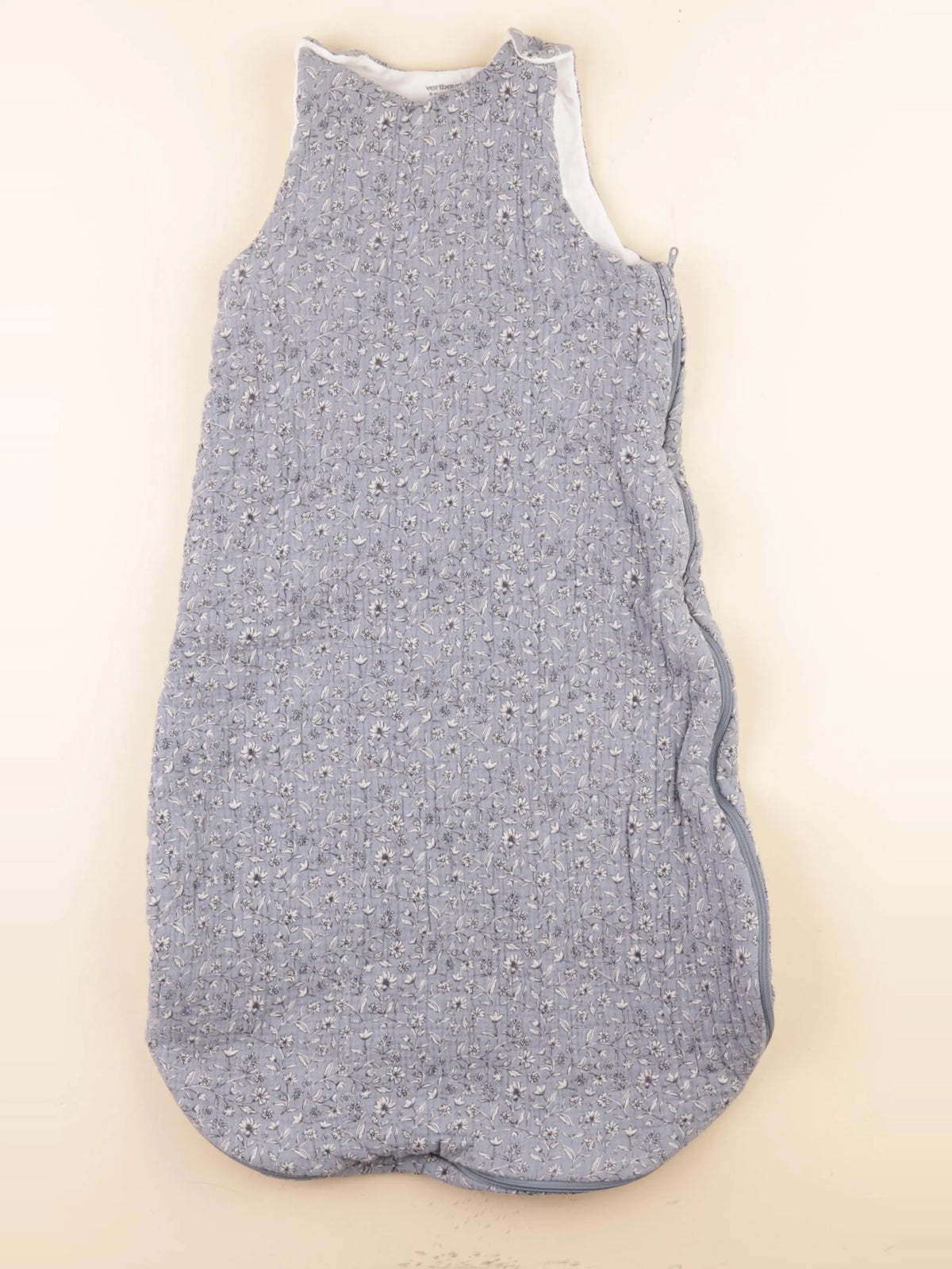 Vertbaudet - gigoteuse TOG 2,5 bleu, blanc - 6/18 mois