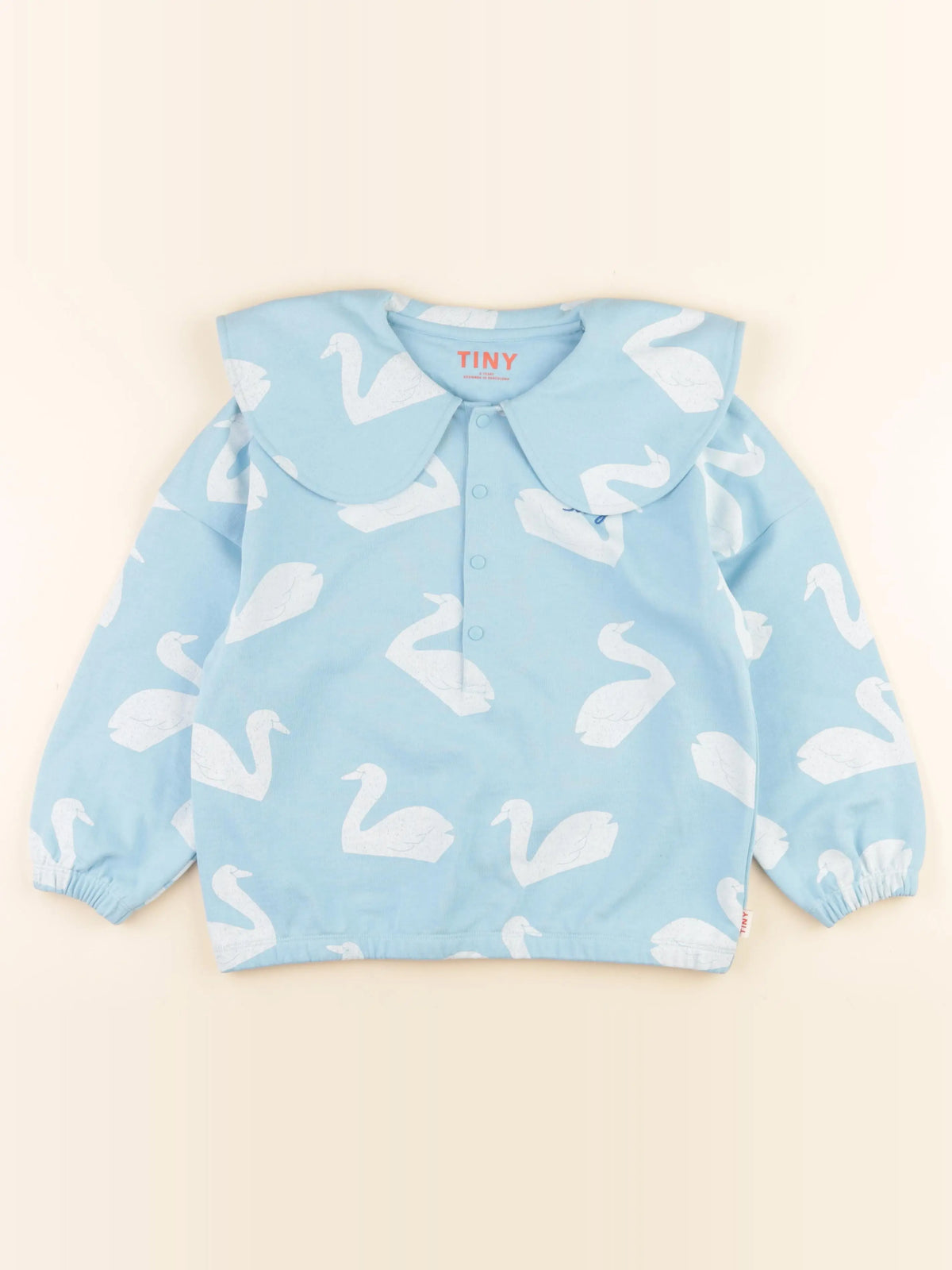 Tiny Cottons - sweat bleu - 8 ans