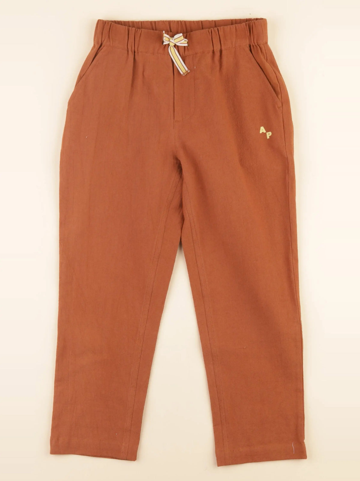 Arsène et les pipelettes - pantalon marron - 6 ans
