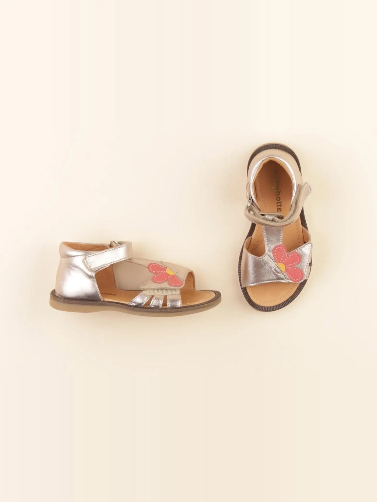 Babybotte - sandales bronze - pointure 26