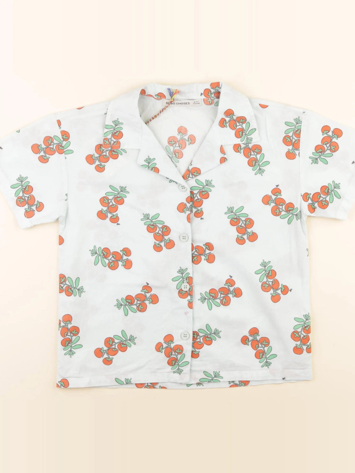 Bobo Choses - chemise bleu - 6/7 ans