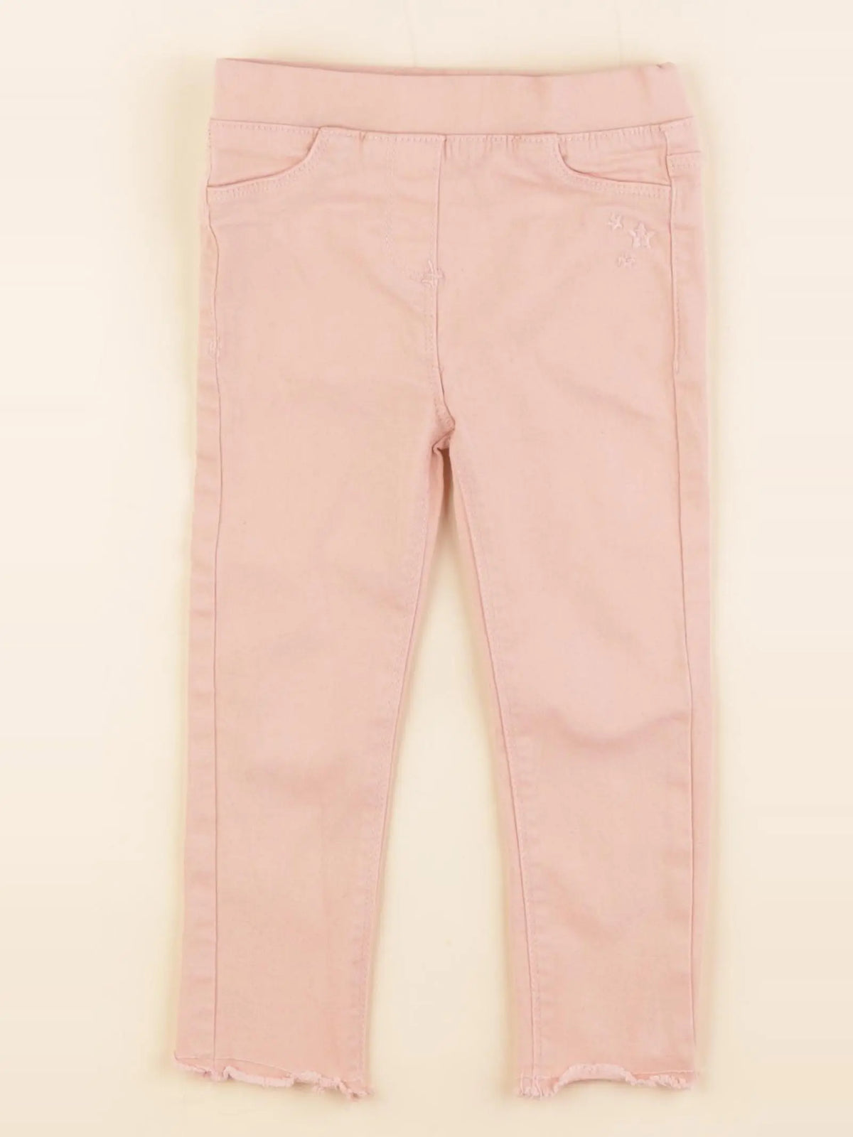 Vertbaudet - jegging rose - 3 ans