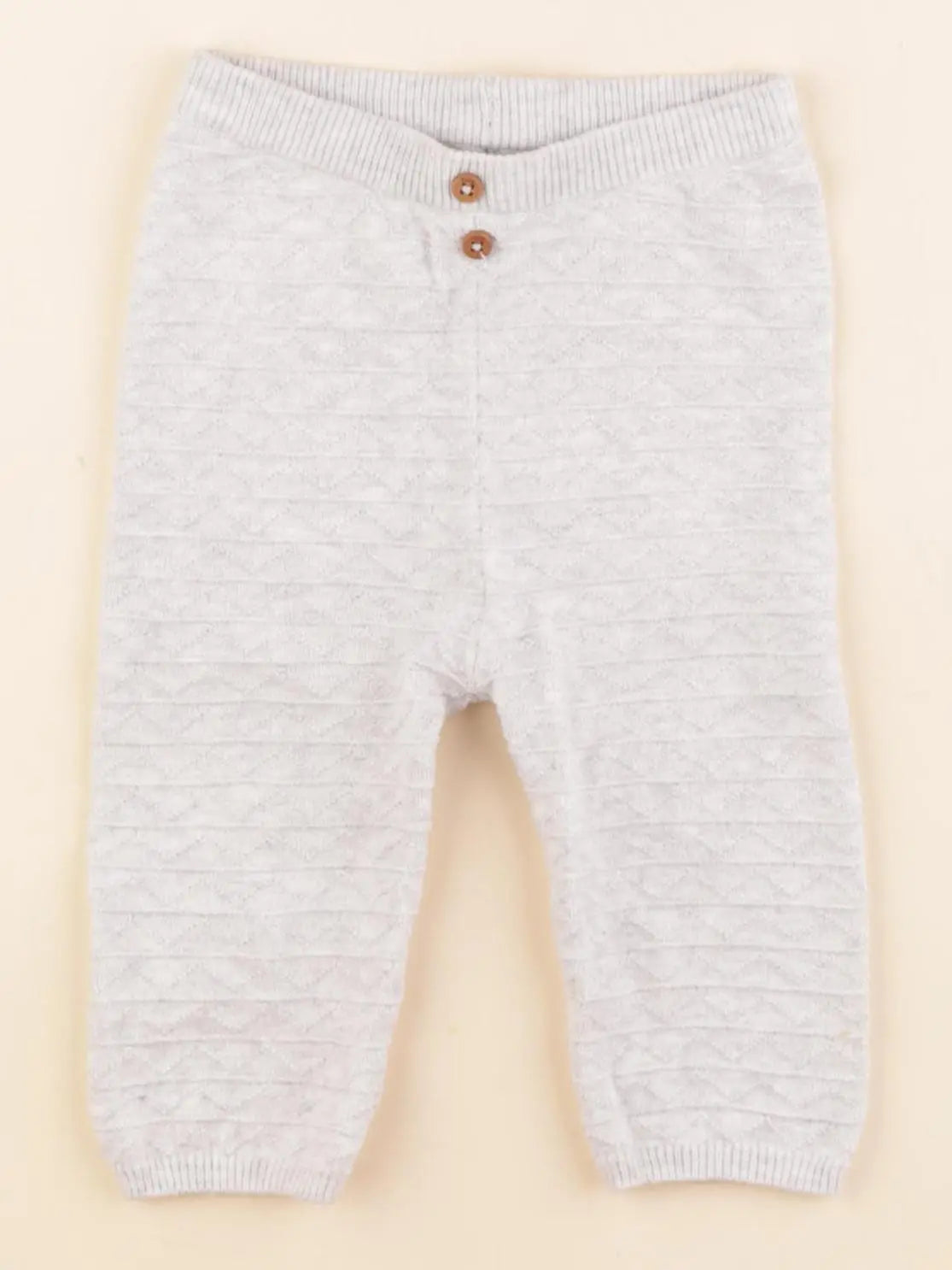 Natalys - pantalon gris - 6 mois