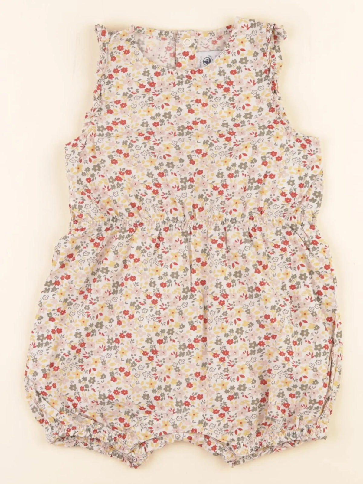 Petit Bateau - combinaison multicolore - 12 mois