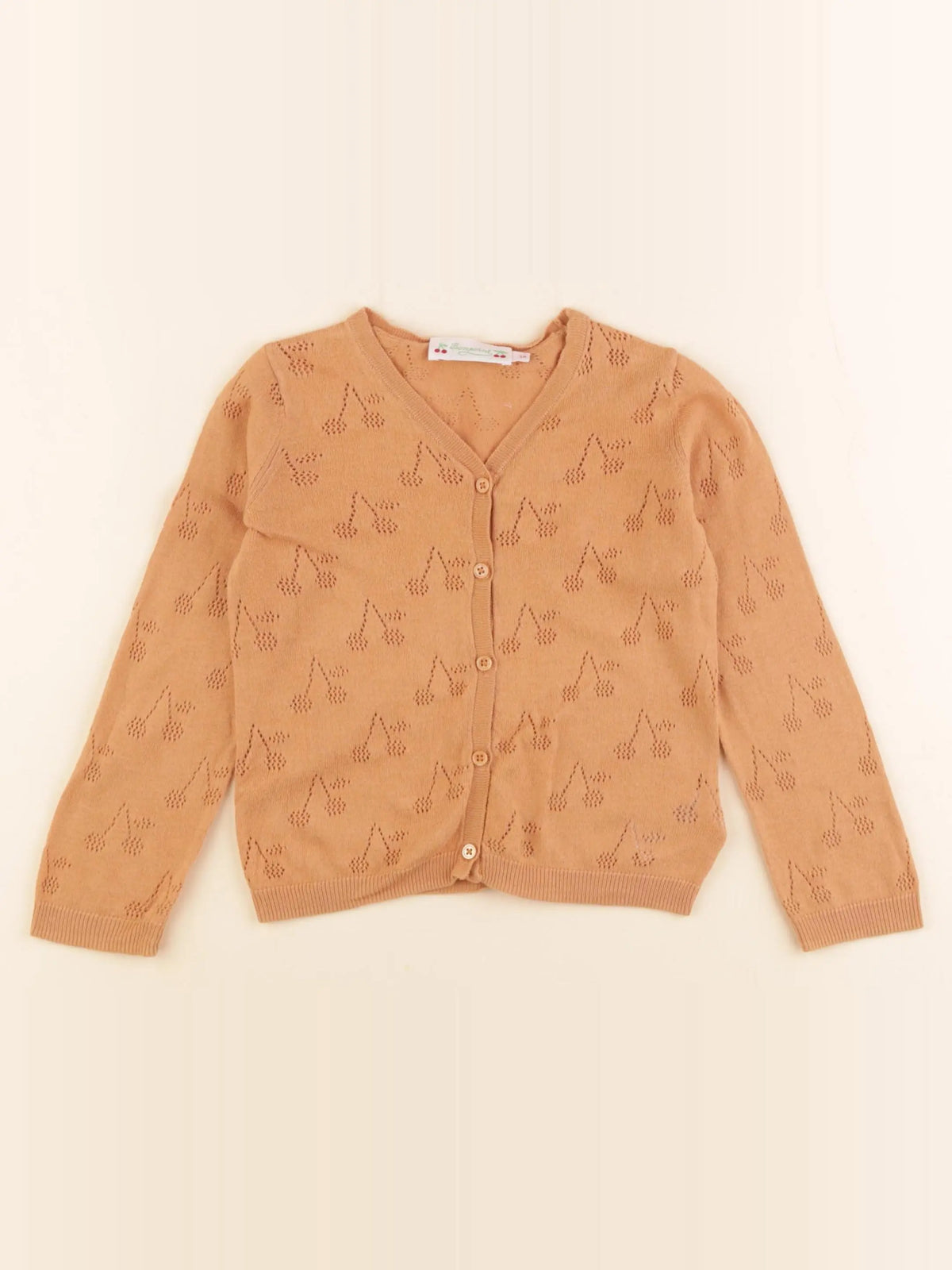 Bonpoint - gilet marron - 3 ans