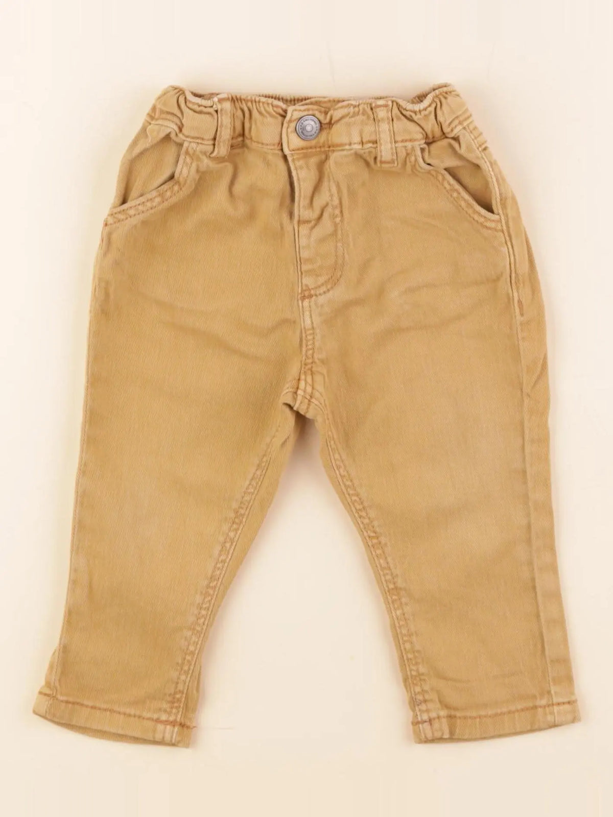 Tape à l'oeil - pantalon jaune - 9 mois