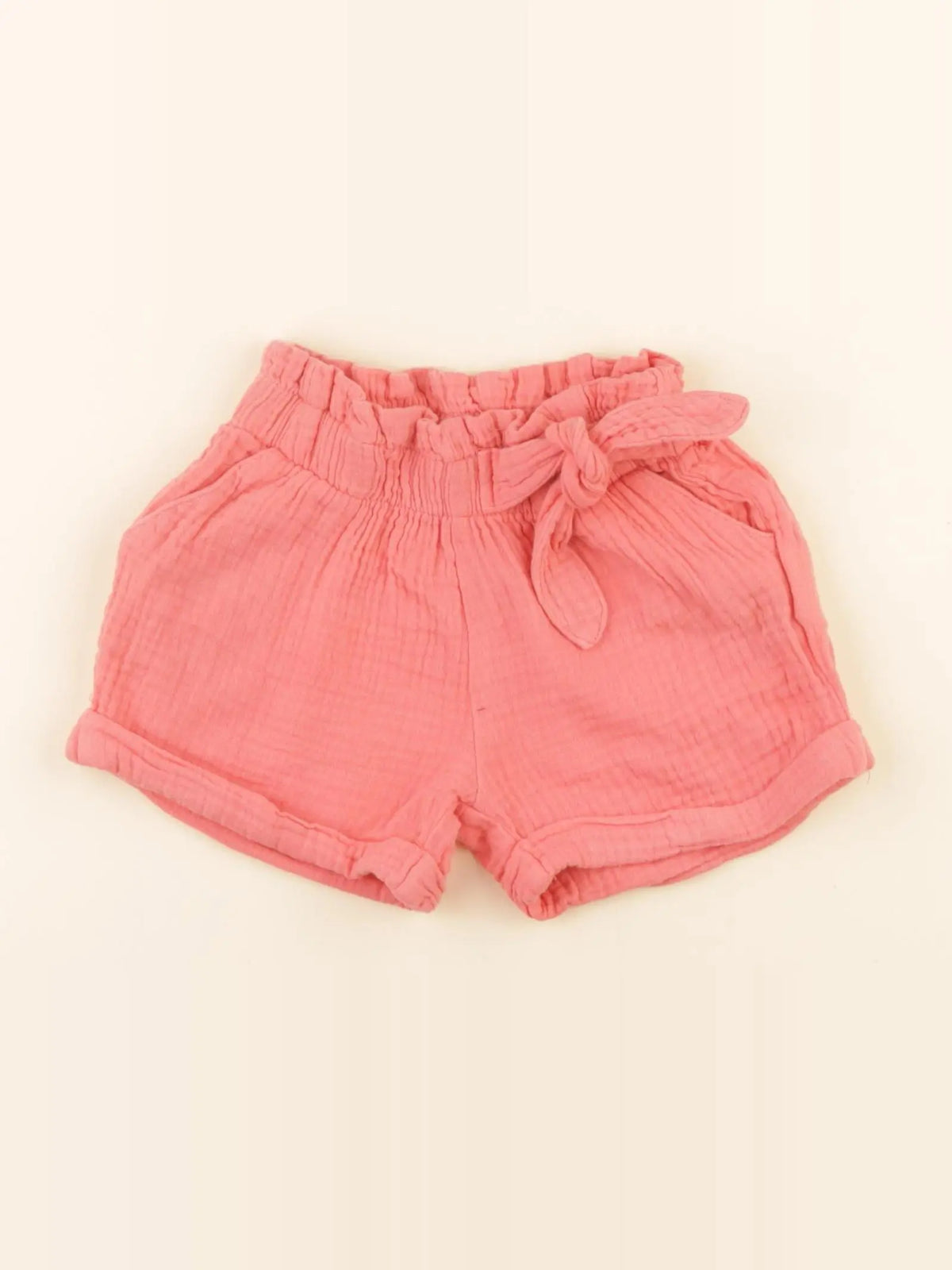 Vertbaudet - short rose - 2 ans