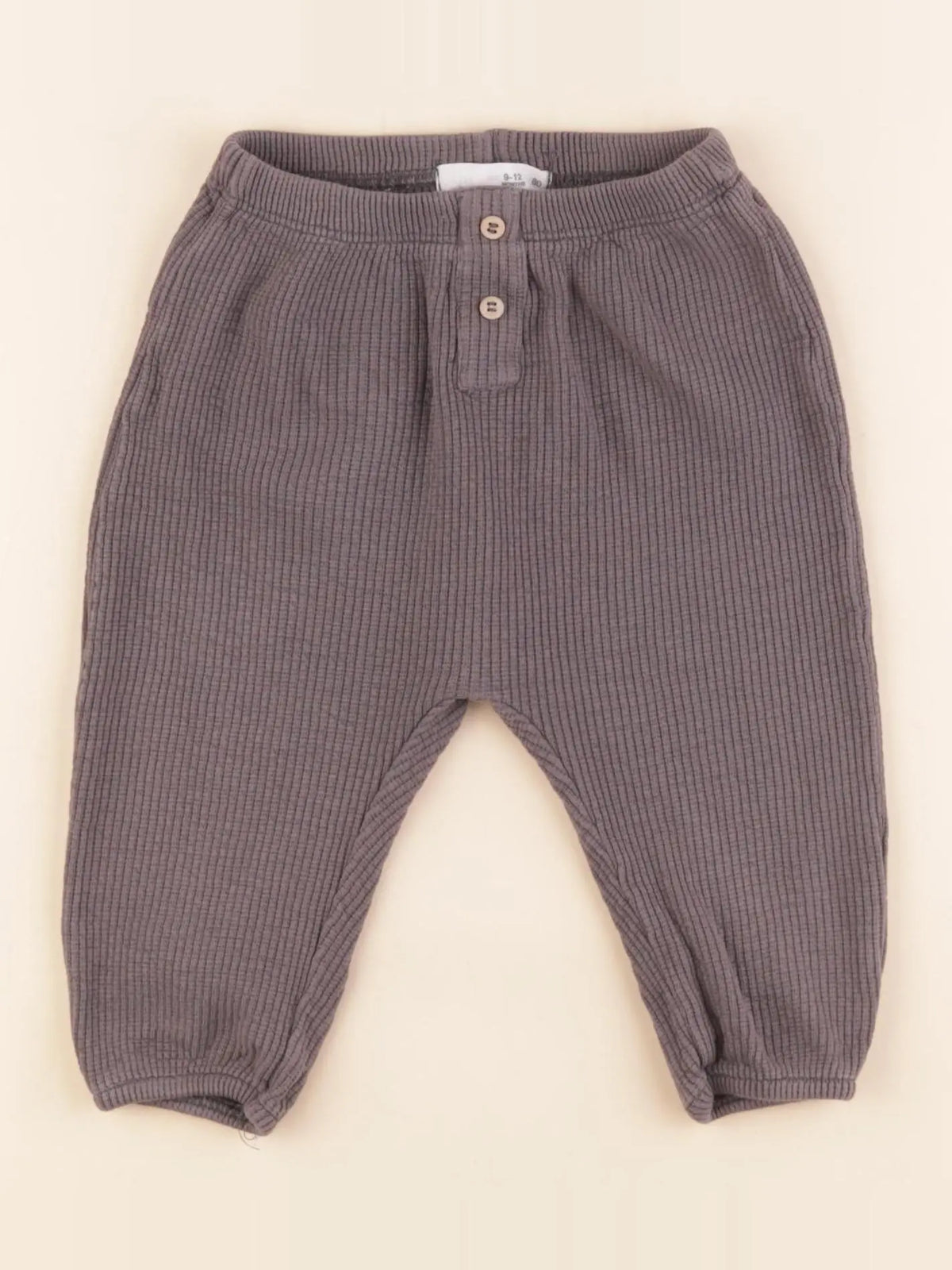 Zara - jogging gris - 9/12 mois