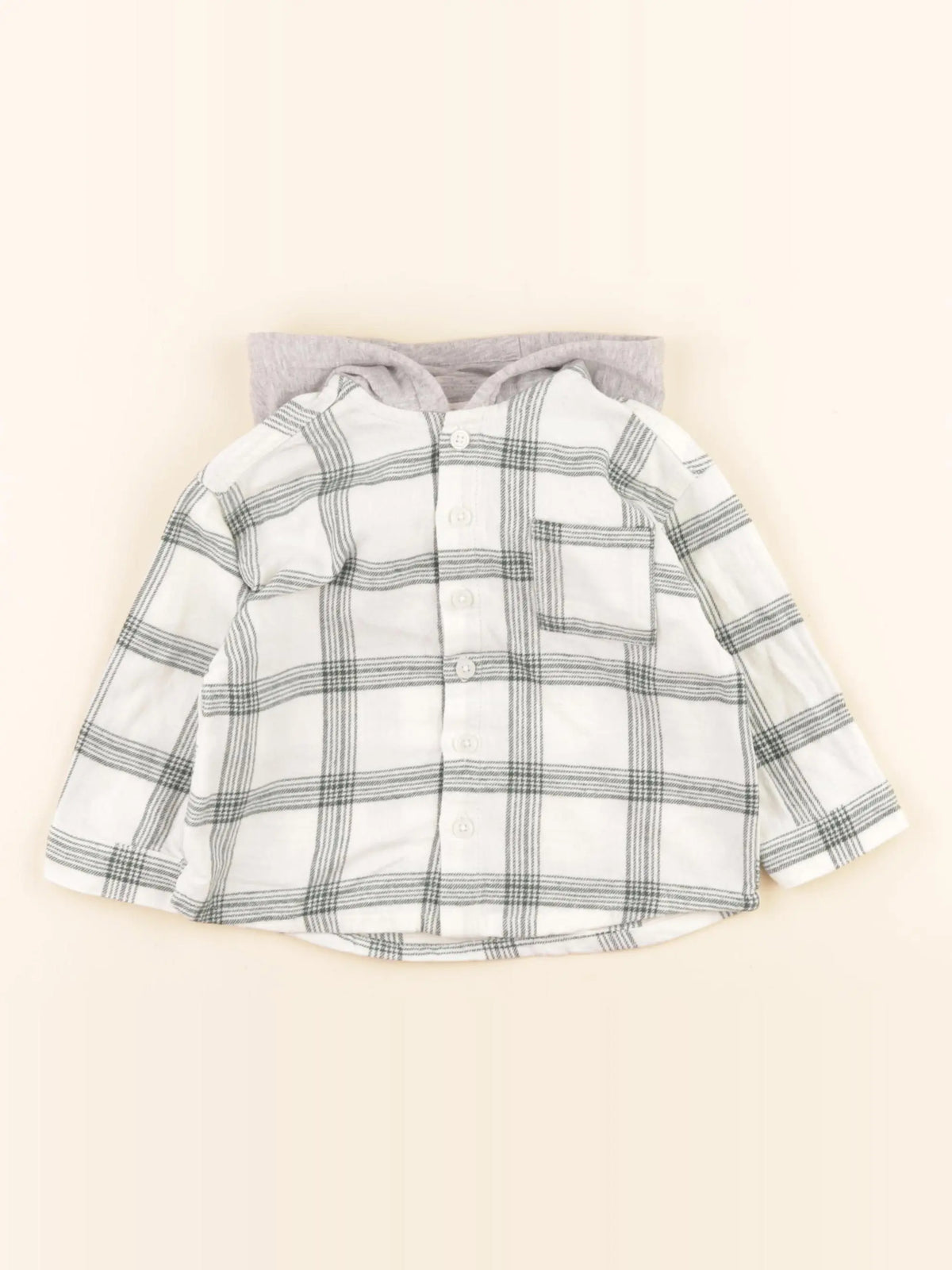 Vertbaudet - chemise vert - 18 mois