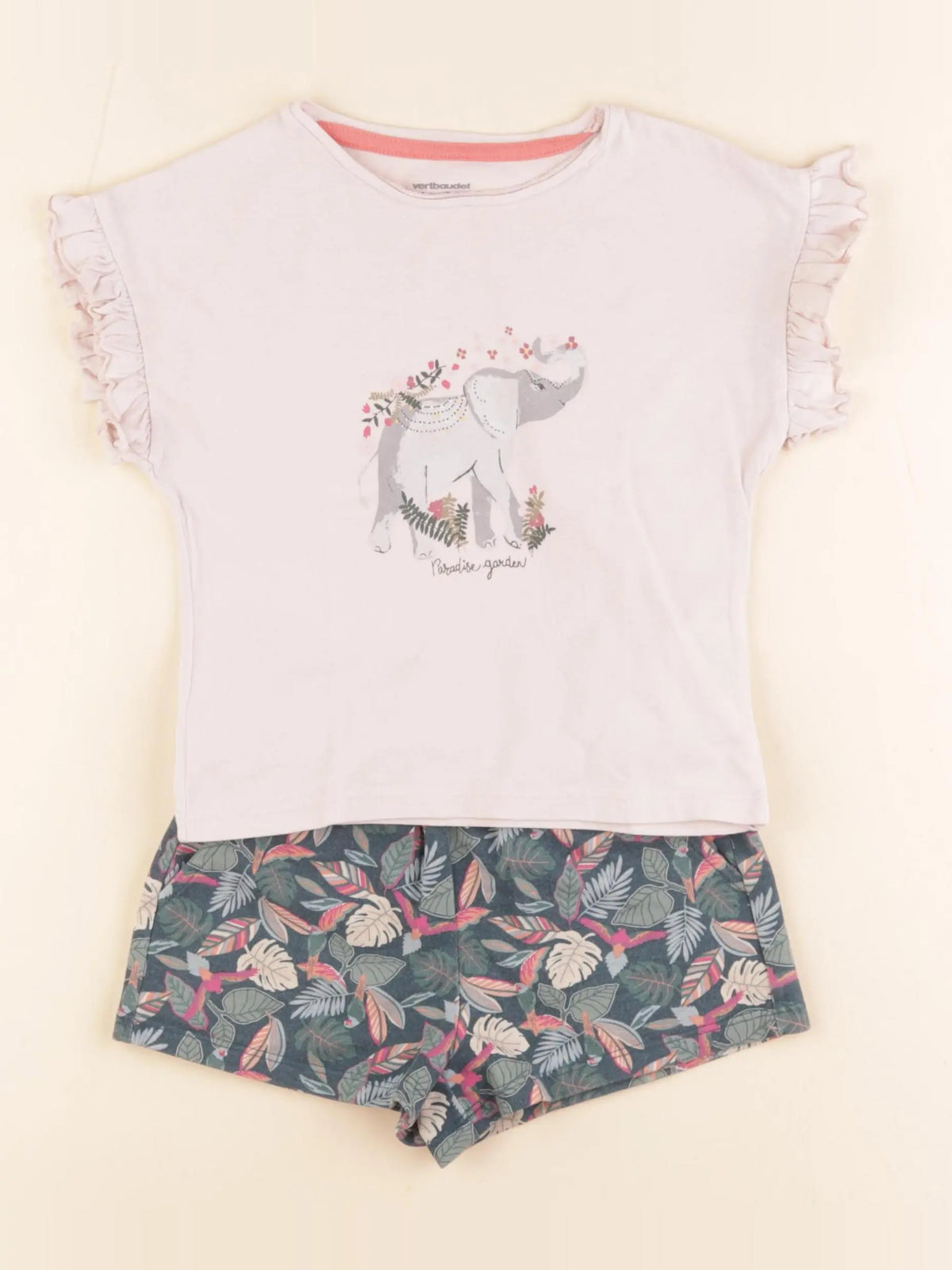 Vertbaudet - pyjama coton multicolore - 3 ans