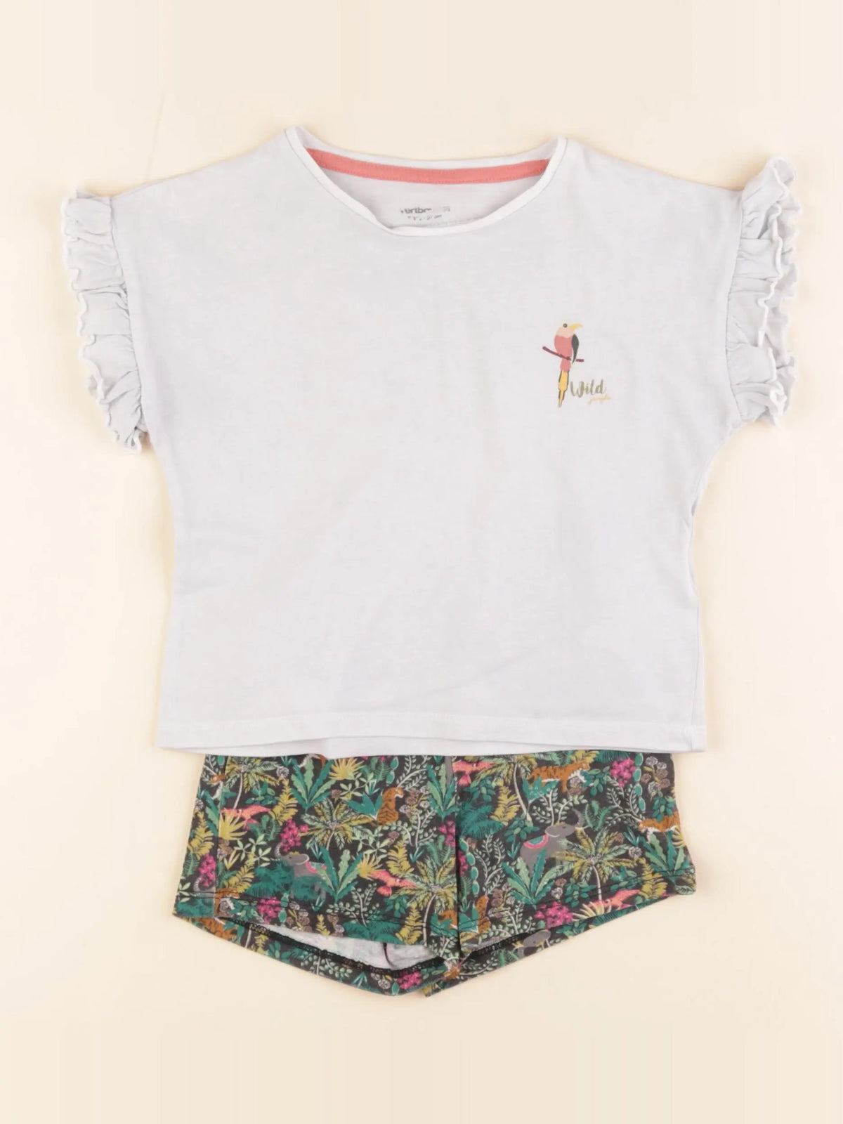 Vertbaudet - pyjama coton multicolore - 3 ans