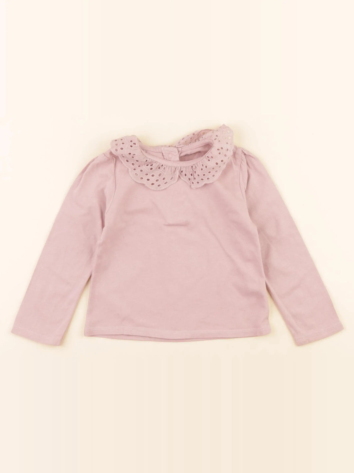 Vertbaudet - tee-shirt rose - 18 mois