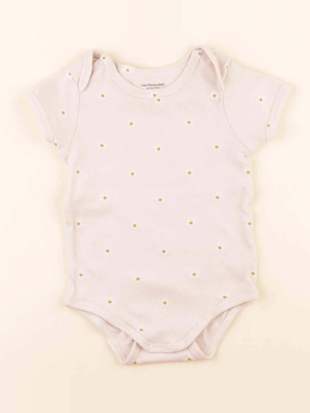 Vertbaudet - body rose - 18 mois